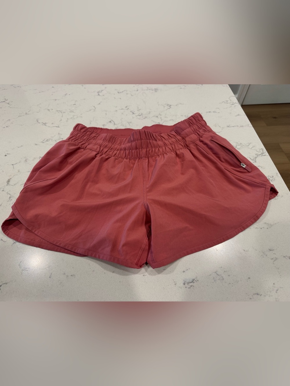 Lululemon Track That Lined Short in Dusty Rose Size 10. Like-new condition